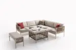Terazzi Lyon агол градинарски сет крем