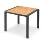 Terazzi Roxy маса 80/80 дрво антрацит