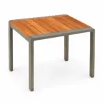 Terazzi Roxy маса 80/80 дрво капучино