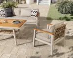 Terazzi Onyx градинарски премиум сет - крем - Image 2