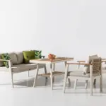 Terazzi Onyx Midi градинарски премиум сет крем